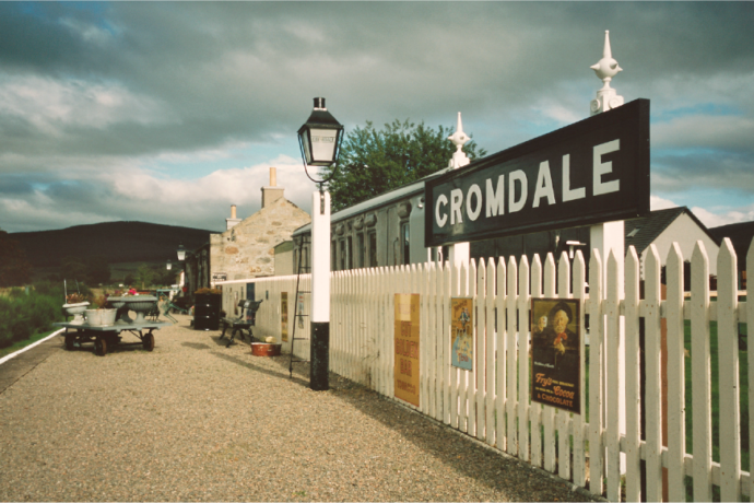 Cromdale former station