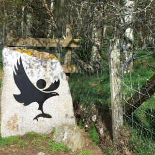 Entering the Cairngorms National Park