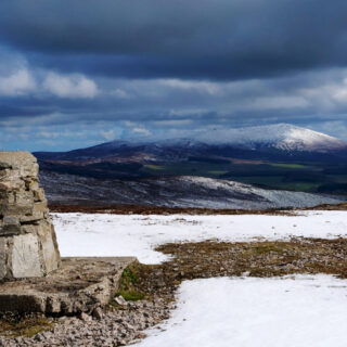 North from Carn Daimh summit